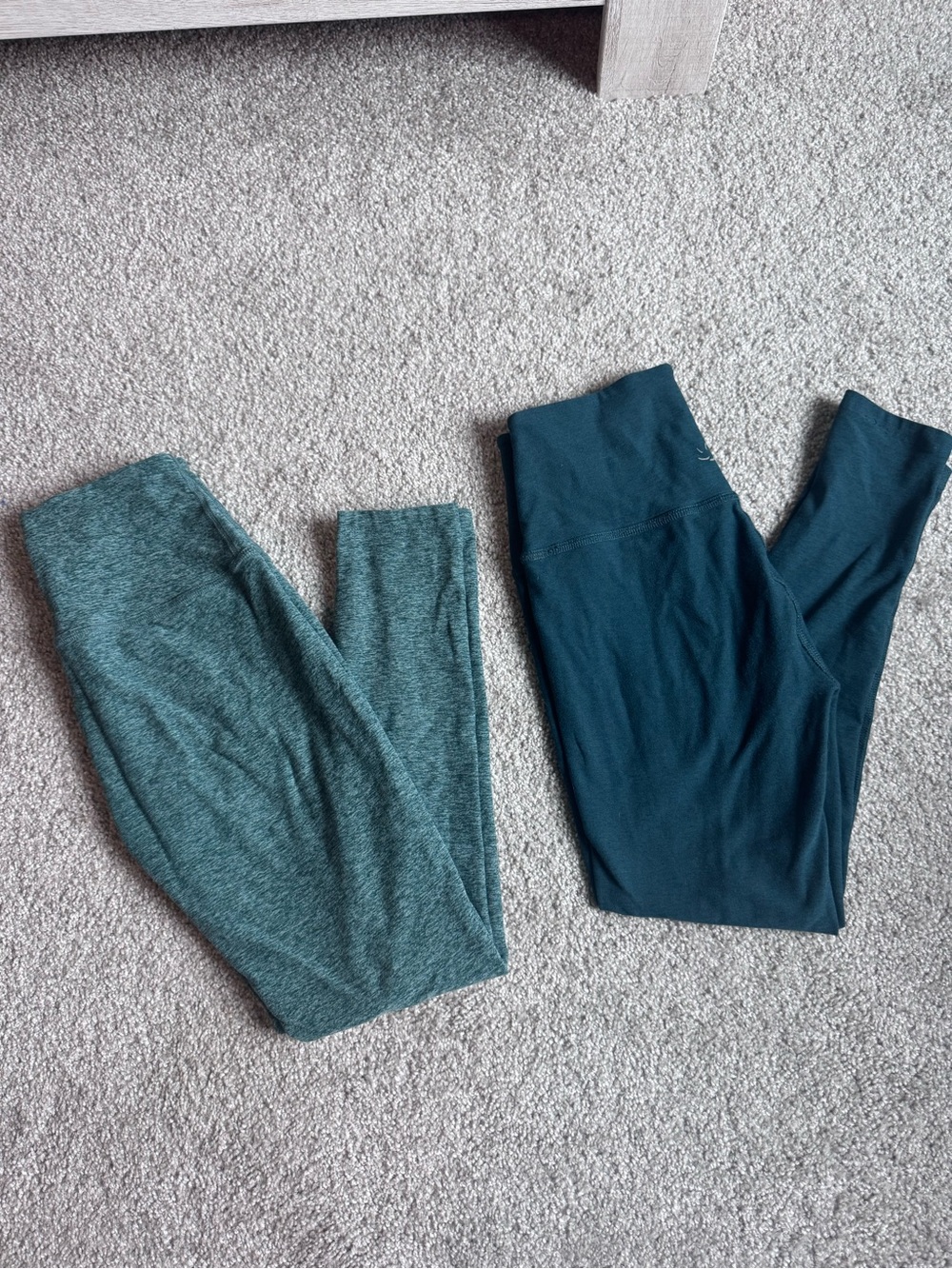 Two pairs of beyond yoga leggings